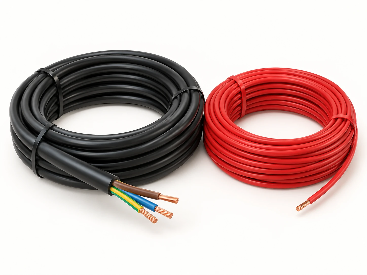 Cable & Wire: AI-generated representative illustration; configuration may vary