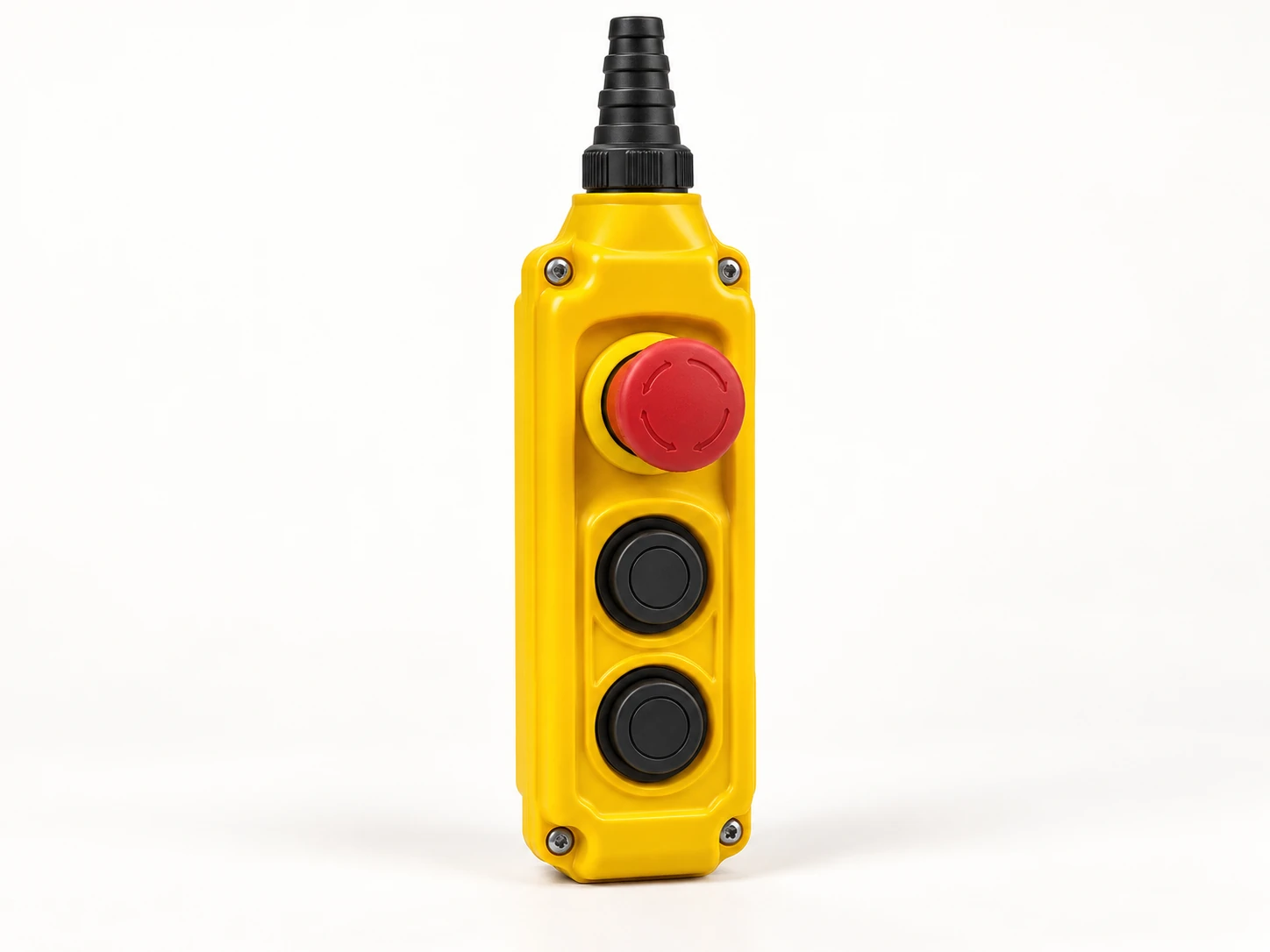 COB Push Button: AI-generated representative illustration; configuration may vary