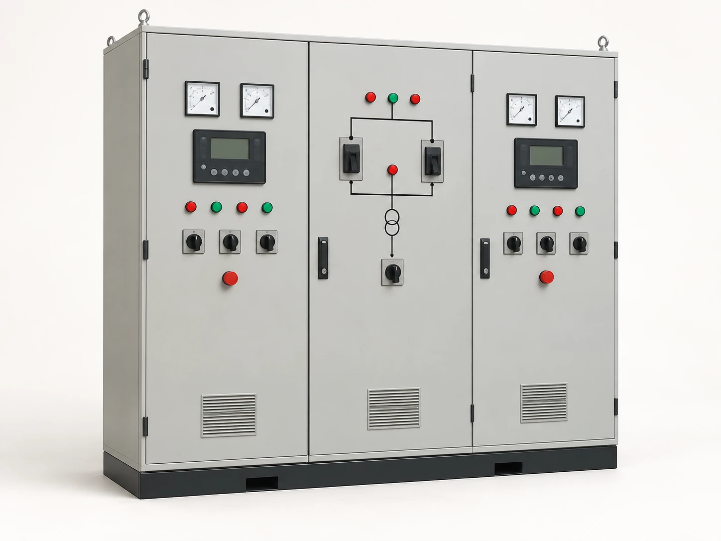 DG Synchronising Panel: AI-generated representative illustration; configuration may vary