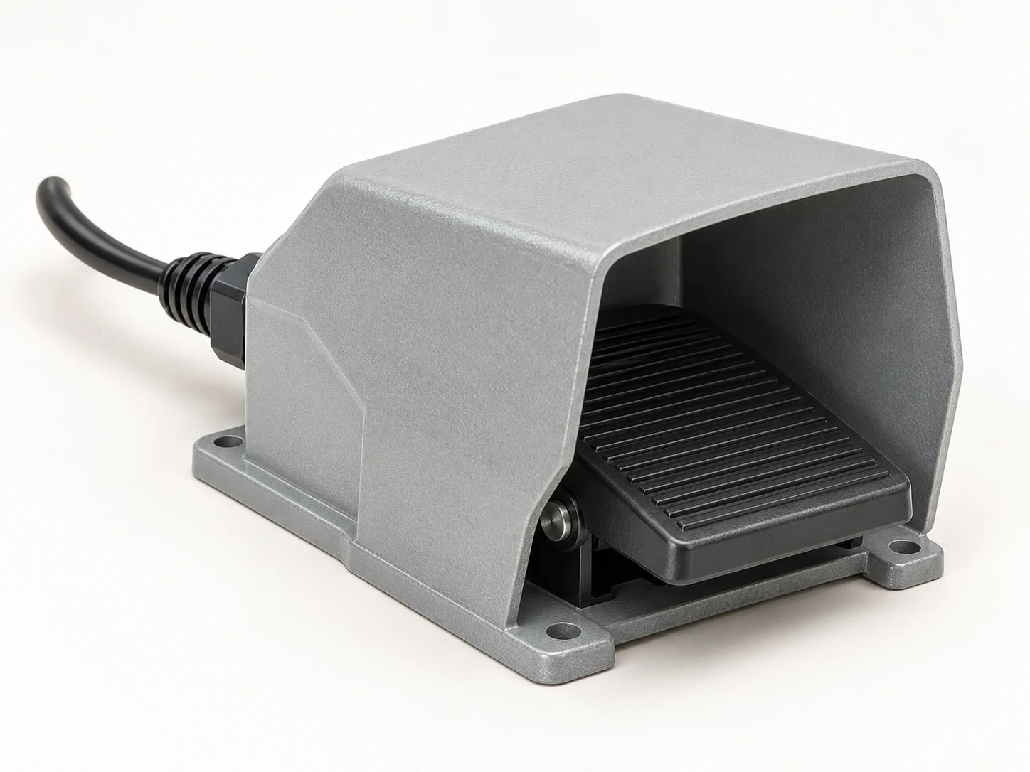 Foot Switch: AI-generated representative illustration; configuration may vary