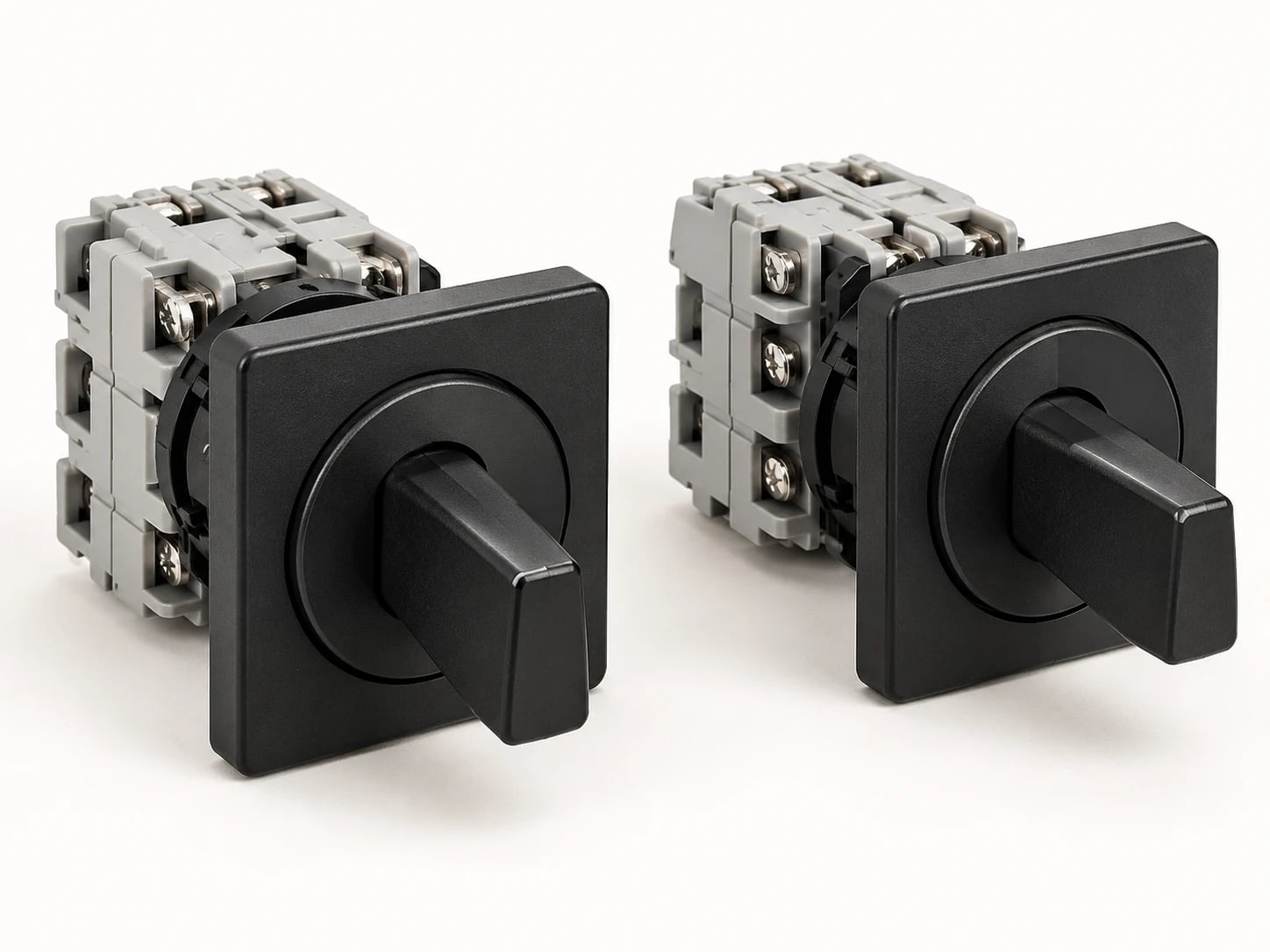 Rotary & Cam Switches: AI-generated representative illustration; configuration may vary