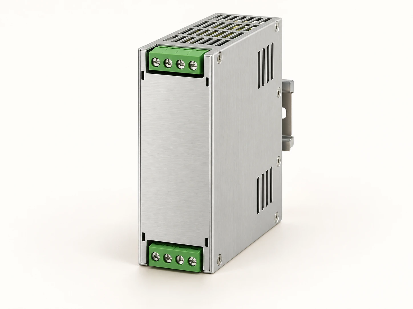 SMPS DIN Rail: AI-generated representative illustration; configuration may vary