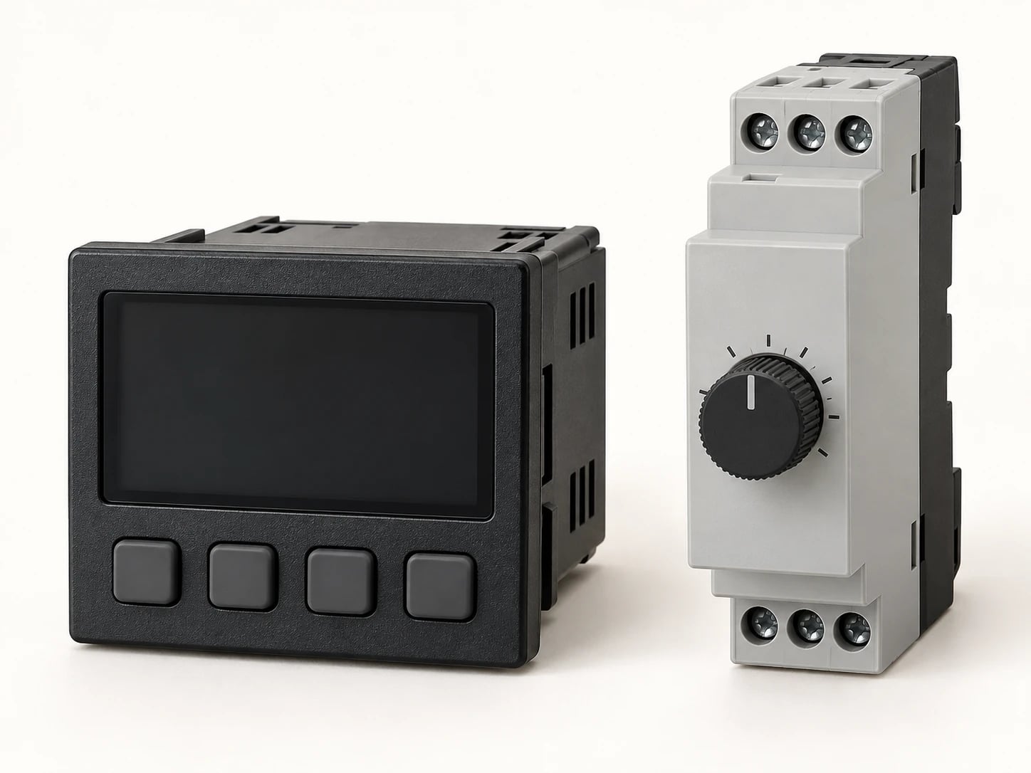 Timers and Counters: AI-generated representative illustration; configuration may vary